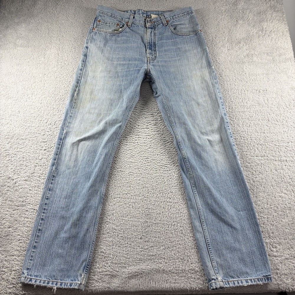 Vintage Levi 505 Jeans Mens 34x32 (Fits 31x30) Medium Wash Fading